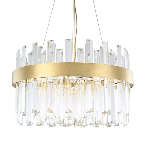 Light luxury crystal living room chandelier