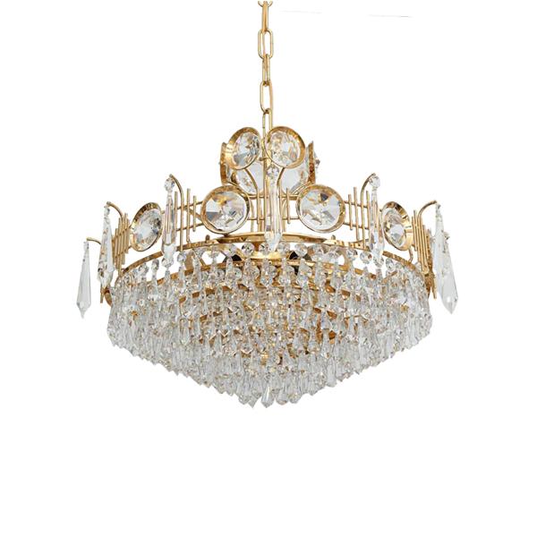 Custom lighting crystal chandelier for hotel lighting engine
