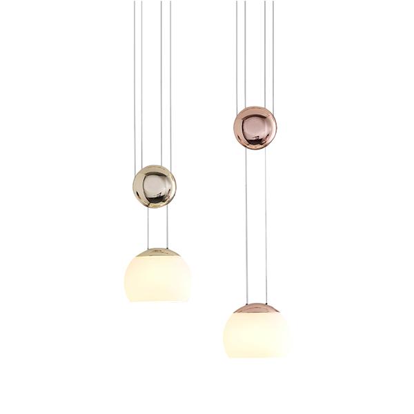 American creative glass chandelier large ceiling pendants